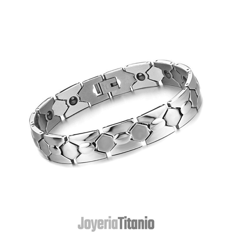 Pulsera De Piedra Imán De Titanio Antifatiga Para Hombre, De Rendimiento Confiable