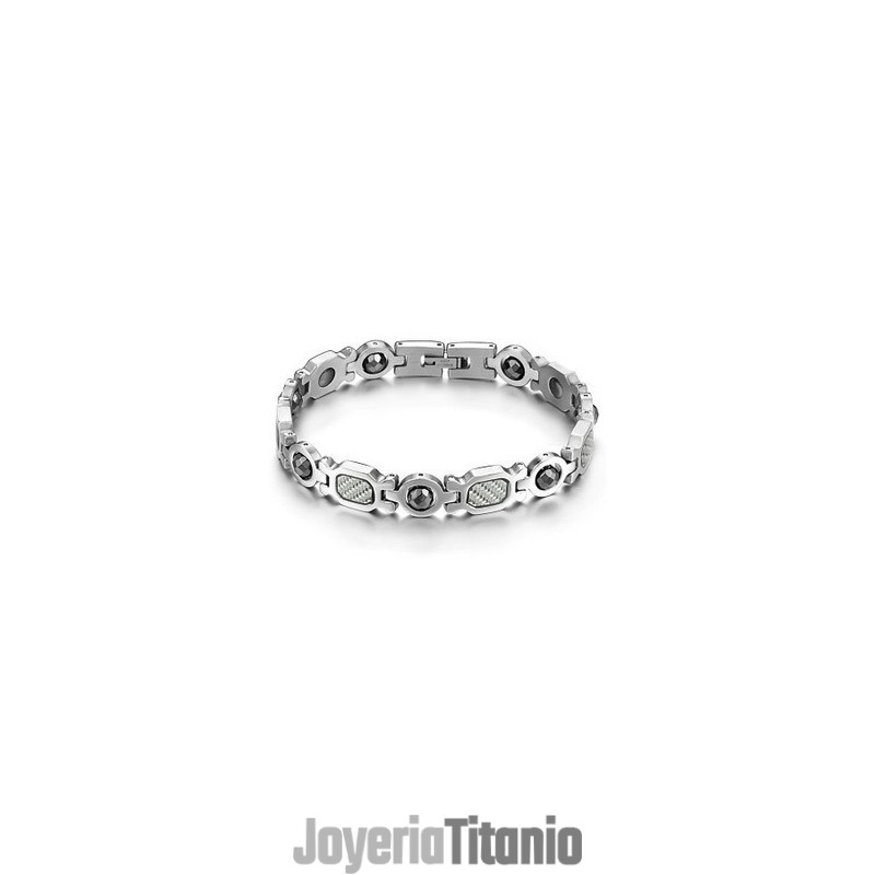 Pulsera De Piedra Imán De Titanio, La Reina De La Salud Y La Calidad Pulsera De Piedra Imán De Titanio, La Reina De La Salud Y La Calidad