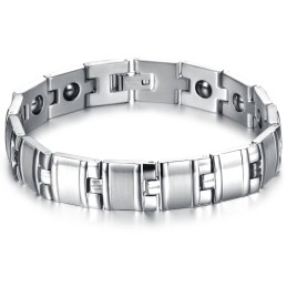 Pulsera De Piedra Imán De Titanio Antifatiga De Calidad Estable Para Hombre