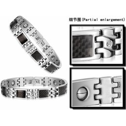Pulsera De Piedra Imán De Titanio De Renombre Mundial