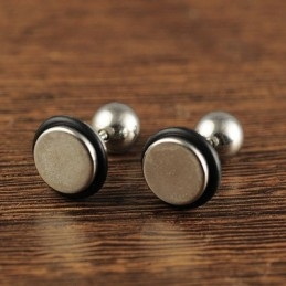 Pendientes De Titanio Para Hombre