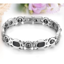 Pulsera De Piedra Imán De Titanio De Calidad Estable Para La Salud Masculina
