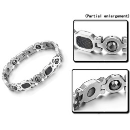 Pulsera De Piedra Imán De Titanio De Calidad Estable Para La Salud Masculina