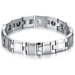 Pulsera De Piedra Imán De Titanio Antifatiga Para Hombre De Excelente Calidad
