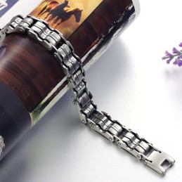 Pulsera Clásica De Titanio Para Hombre De Alta Calidad