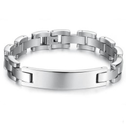 Pulsera De Titanio Para Hombre Fácil De Usar