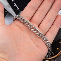 Pulsera De Titanio De Alta Calidad Con Escala Masculina