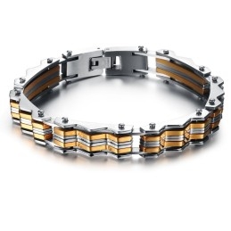 Pulsera De Titanio Para Hombre De Calidad Estable