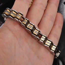 Pulsera De Titanio Para Hombre De Calidad Estable