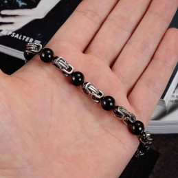 Pulsera De Titanio Para Hombre, Duradera Y De Uso Prolongado.