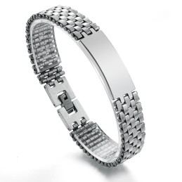 Pulsera De Titanio Para Hombre De Calidad Estable