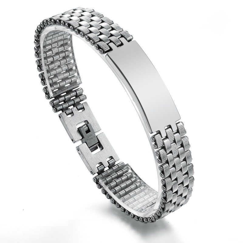 Pulsera De Titanio Para Hombre De Calidad Estable Pulsera De Titanio Para Hombre De Calidad Estable