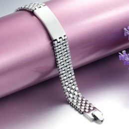 Pulsera De Titanio Para Hombre De Calidad Estable