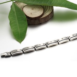 Pulsera De Piedra Imán De Titanio De Alta Calidad Para Hombre
