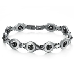 Pulsera De Titanio Antifatiga Para Hombre De Amplia Variedad