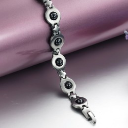 Pulsera De Titanio Antifatiga Para Hombre De Amplia Variedad