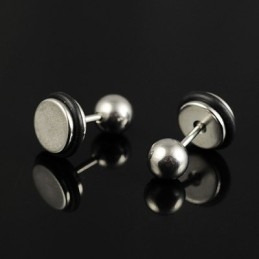 Pendientes De Titanio Para Hombre
