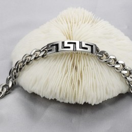 La Reina De La Calidad: Pulsera De Titanio Great Wall Para Hombre