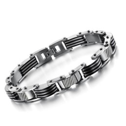 Pulsera De Titanio Para Hombre De Calidad Confiable