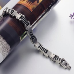 Pulsera De Titanio Para Hombre De Calidad Confiable
