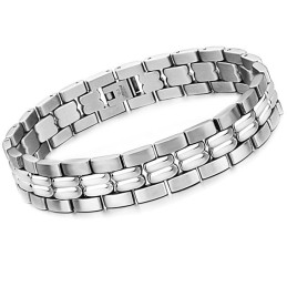 Pulsera De Titanio Concisa Para Hombre, Calidad Y Cantidad Garantizadas