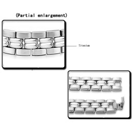 Pulsera De Titanio Concisa Para Hombre, Calidad Y Cantidad Garantizadas