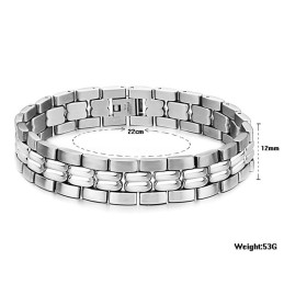 Pulsera De Titanio Concisa Para Hombre, Calidad Y Cantidad Garantizadas