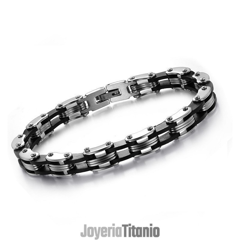 Pulsera Clásica De Titanio Para Mujer De Calidad Superior