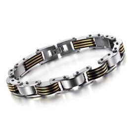 Pulsera De Titanio Para Hombre Fácil De Usar