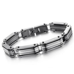 Pulsera De Titanio Para Hombre, El Rey De La Cantidad