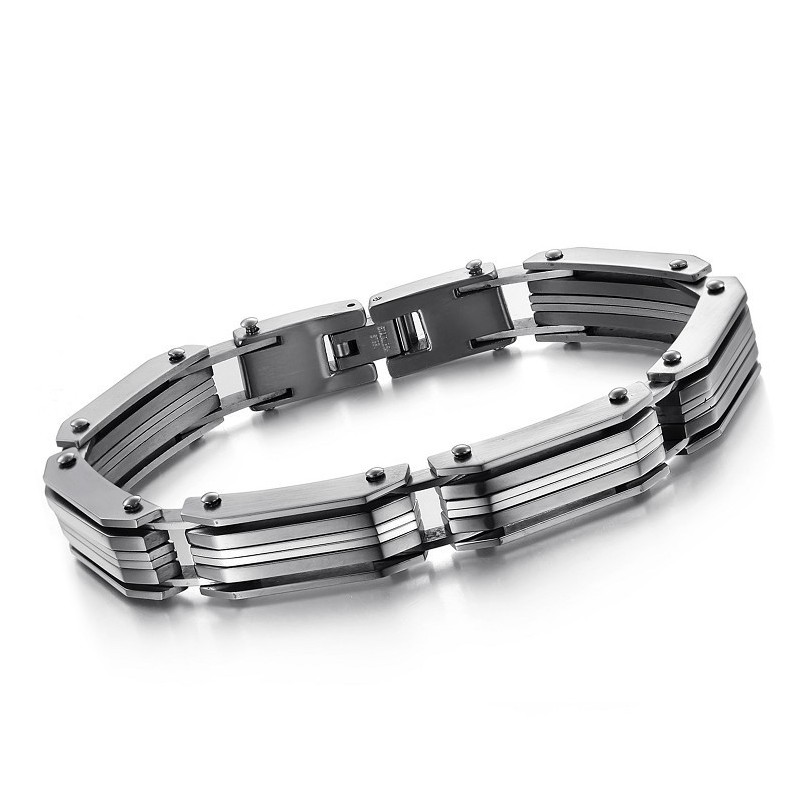 Pulsera De Titanio Para Hombre, El Rey De La Cantidad Pulsera De Titanio Para Hombre, El Rey De La Cantidad