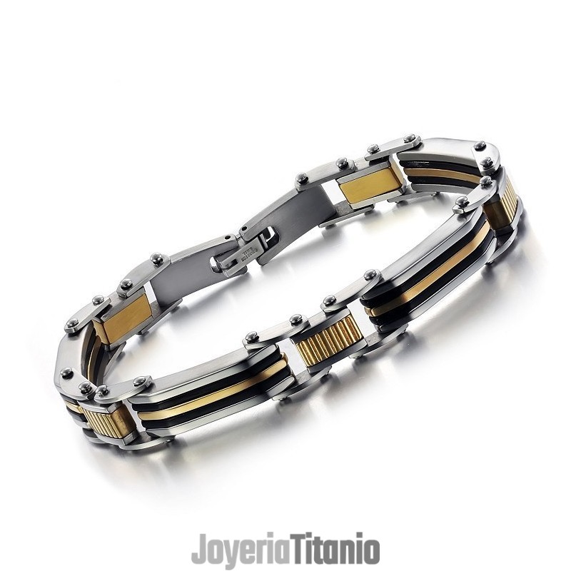 Pulsera De Titanio De Alta Calidad Para Hombre