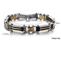 Pulsera De Titanio De Alta Calidad Para Hombre