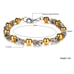 Pulsera De Titanio Para Hombre Con Reputación Confiable