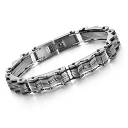Pulsera De Titanio Para Hombre Con Amplia Variedad