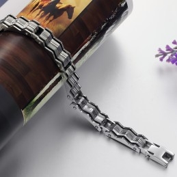 Pulsera De Titanio Para Hombre Con Amplia Variedad