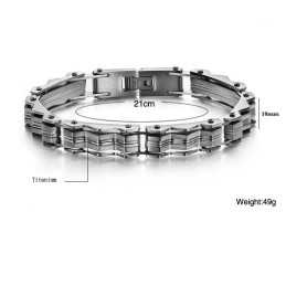Pulsera De Titanio Para Hombre Con Amplia Variedad
