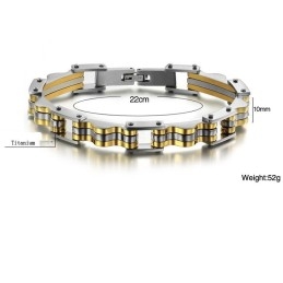Pulsera De Titanio De Calidad Estable