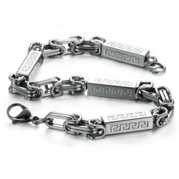 Pulsera De Titanio Concisa Para Hombre Con Reputación Confiable