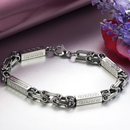 Pulsera De Titanio Concisa Para Hombre Con Reputación Confiable