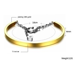 Pulsera De Titanio Con Forma De Corazón De Calidad Confiable