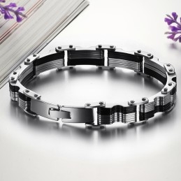 Pulsera De Titanio De Calidad Superior Para Hombre
