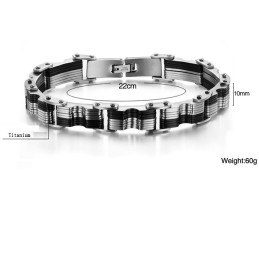 Pulsera De Titanio De Calidad Superior Para Hombre