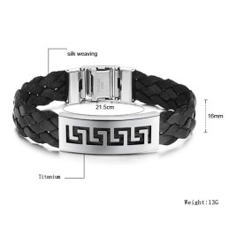 Brazalete De Titanio Great Wall Para Hombre, De Rendimiento Confiable