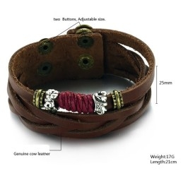 Conocido Por Su Excelente Calidad En Brazaletes De Cuero Y Titanio.