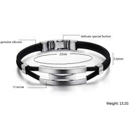 Brazalete De Titanio Conciso De Alta Calidad