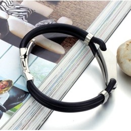 La Reina De La Calidad: Brazalete De Silicona Y Titanio