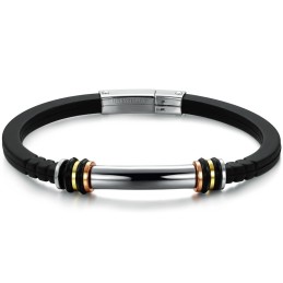 Pulsera De Silicona Y Titanio Que Se Vende Muy Bien En Todo El Mundo
