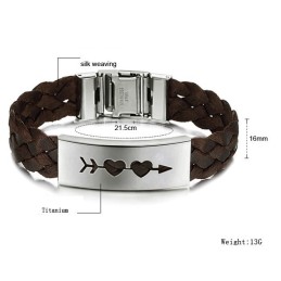 Brazalete De Titanio Para Hombre Con Reputación Confiable