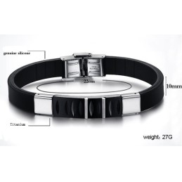 Conocido Por Su Excelente Calidad En Brazaletes De Silicona Y Titanio.